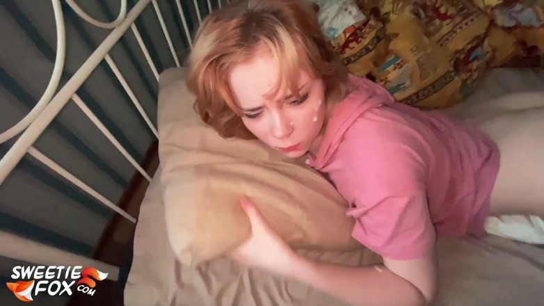 Sweetie Fox: Amante follando duro coño estrecho sweetie fox - semen en la...
