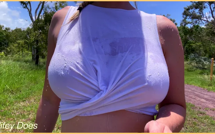 Wifey Does: Wifey Loves to Have Her Tits Out