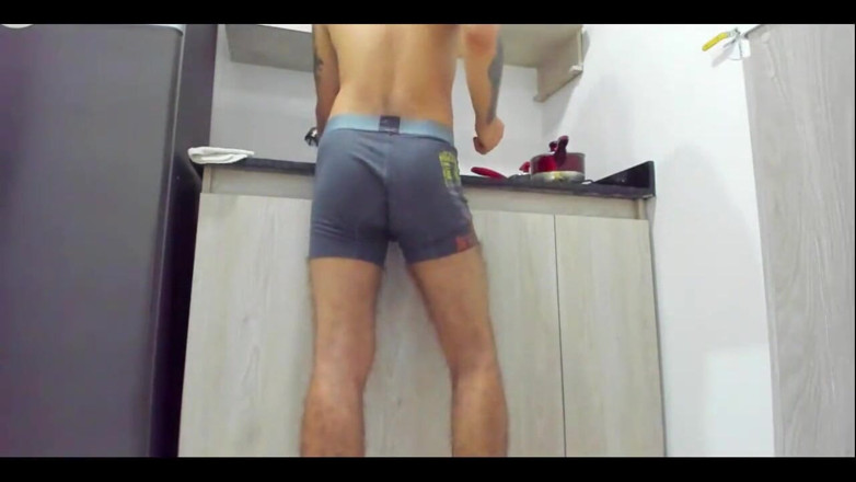 Anthony_Mercer_01: This Horny Handsome Colombian Man Is in the Kitchen