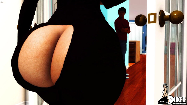 Dukes Hardcore Honeys: Big booty ebony grandma fucked by black frat boys