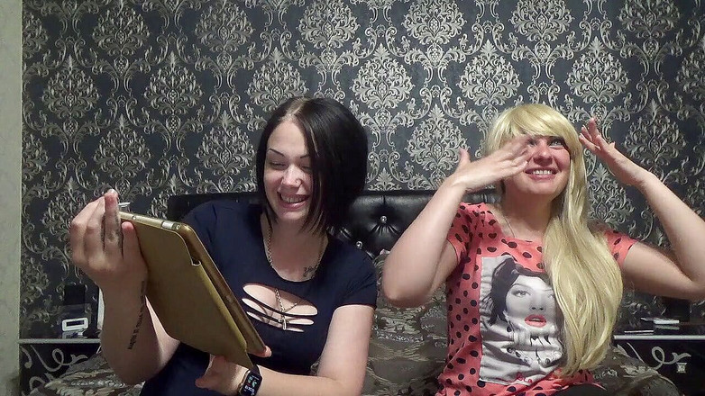 Goddess Misha Goldy: 2 ब्रेट लड़कियों से SPH !!