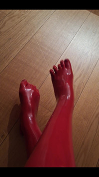 Shiny Red Latex