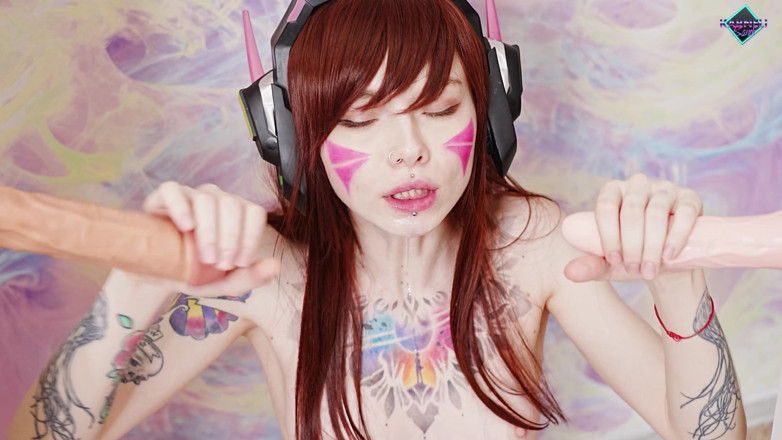 Karneli Bandi: Bukkake for D.VA. Karneli Bandi