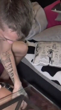 Slut Creampied by His Friend Big Dick