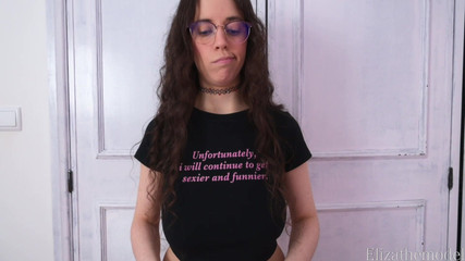 ElizaTheModel: Grande irmã chupa seu valentão