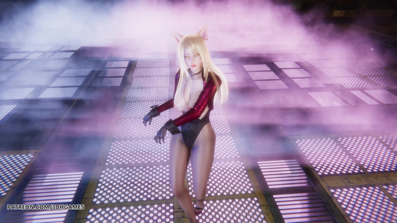 3D-Hentai Games: [mmd] Meovv - Meow Ahri Sexy Kpop striptýz League of Legends...