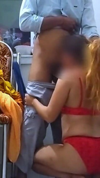 Desi Bhabhi's echte virale rollenspel-video met buurvrouw zwager