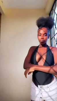 Sexy Natural Kenyan Ebony Babe Short Clip Just for You #03