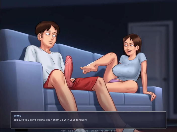 Johannes Gaming: Summertime Saga: Saya mengongkek Roz tua