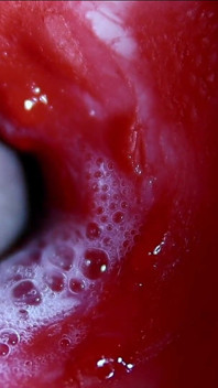 Tatlı delikte çok yakın büyük sperm akışları asmr ıslak gıcırtılar