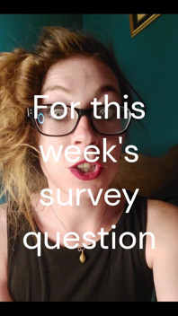 For This Week's Survey Question