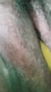 Sexy Filipina Milf Having Fun Stuffing Fruit In My Pussy