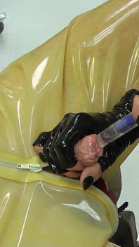 His First Catheter - Rubber Clinic Part1