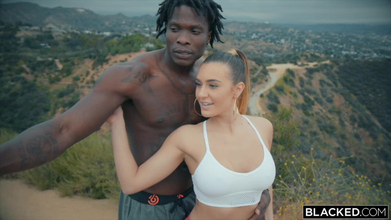 Blacked: Blacked Tight Model Doesn't Have Time for Anything but BBC