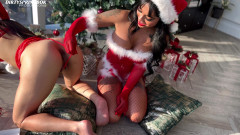 Aaliyah Yasin: Santa's Little Sluts Open Their Christmas Gifts