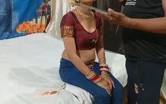 Makeup Artist Fucking New Bride's Pussy During Makeover