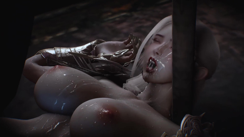Why fuck so hard: 3D velká prsa Sexy Cosplayer byl tak tvrdě ošukaný obrovským čůrákem...