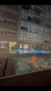 Want to Join Me? Its so Hot in This Pool