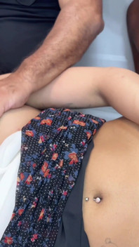 This Brunette with a Hairy Pussy Kissed Her Cuckolded Husband, Doing a Double Penetration with His Friends