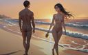 AI Girls: 34 种成人姿势成人情侣的裸体图片