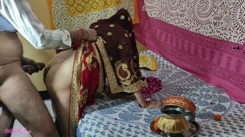sakshi_raniii: Karvachauth Par Utha Uthake Chudayi Kari, Upwas Lund Ke Pani...