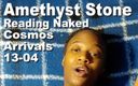Cosmos naked readers: Amethyst stone leggendo nuda gli arrivi del cosmo 13-04
