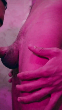 Camilo Brown Caught Hot Twink Andres Zp Jerking to Him and Invited Him Into the Shower for an Amazing Blowjob