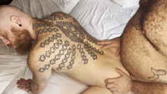 ScruffyStocky: Волохатий ведмідь Топ трахає цуценя без сесів, місіонерка Глибоке горло шльопає вагітну