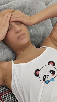 意外的全身连裤袜尼龙包裹情况