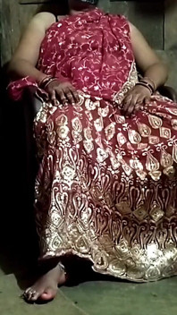 Young Indian Couple Kissing