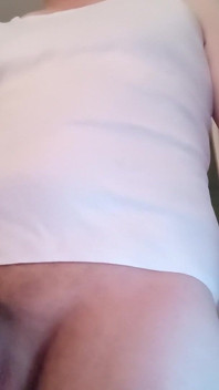 Tank Top Masturbation