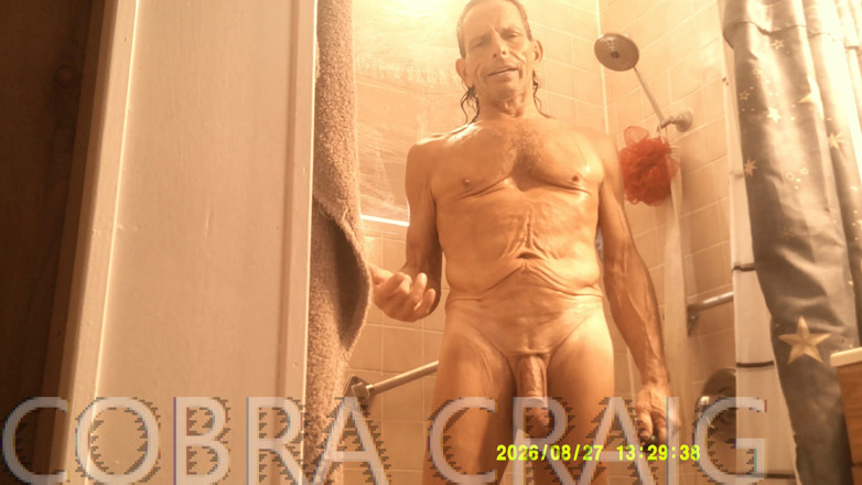 COBRA CRAIG: 8-27-2026 Cobra Showers Late Cuz Bitch I've Been Busy Since....