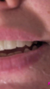 MILF Opened Mouth with Cumshot in It, She Says She Loves It and Swallow It
