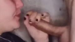 Huge Cumshot in Mouth