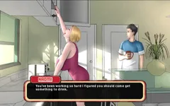 Prince of Suburbia - une MILF, partie 5, taquine ma bite ! et fantasme par Loveskysan