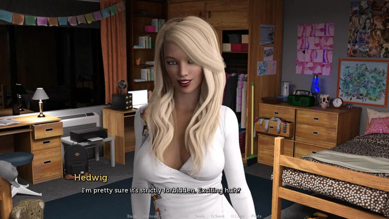 Dirty GamesXxX: Lekcje aktorstwa: jebanie cheerleaderka w college'u w akademiku-Ep13