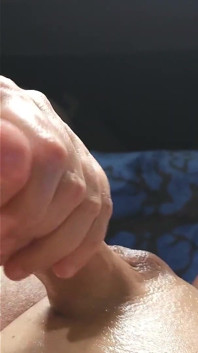 Close up Handjob on Horny Husband