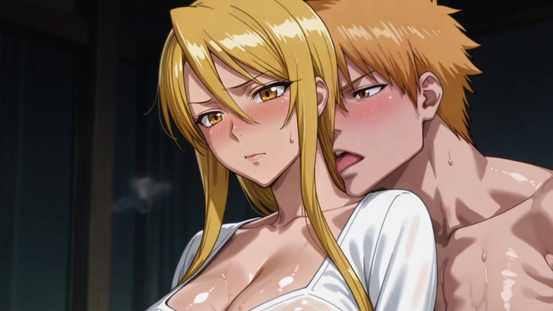 Prznai: Ichigo (albire) X Shizuka (sexy)