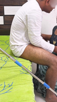 Cuando la propietaria del komal Bima estaba en el pleito, me molé el culo