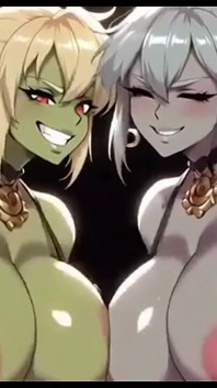 Funny Boobs with Demons, Ai Animation