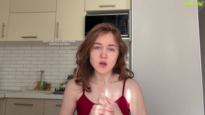 Kira Stone: Ти кінчив з пеніса? Ти кінчив з язика? Вона взагалі кінчила? Хто доводить її до оргазму?