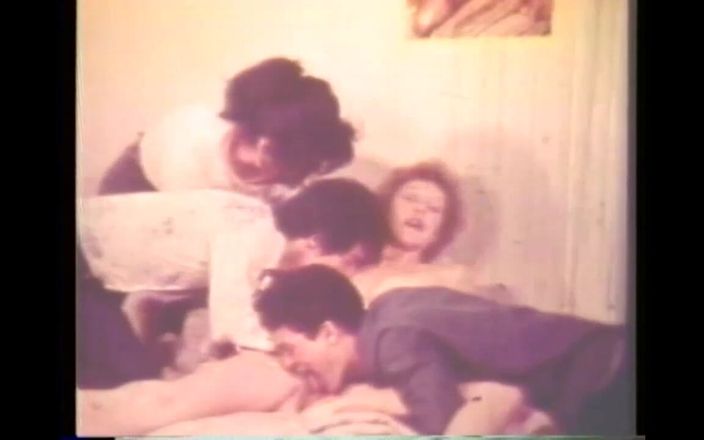 Vintage megastore: Porno american retro din anii șaptezeci cu o brunetă futută de...