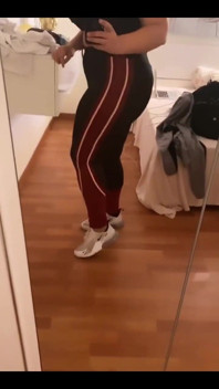 Alles verschwitzt aus dem fitnessstudio