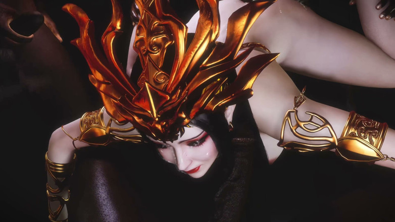 Why fuck so hard: 3D grandi tette cosplay la super modella fa sesso in...