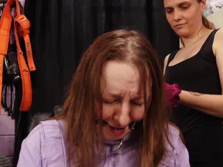 BDSM Video: Haircut From Mistress (mistress Priest & Arya Grander)