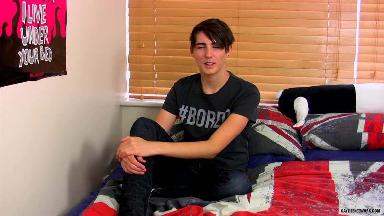 Teach Twinks: Emo Boy Shoots His Load