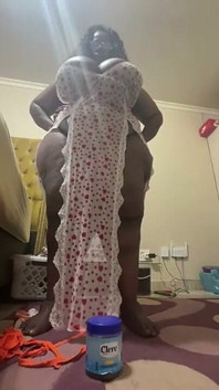 BBW MILF Striptease