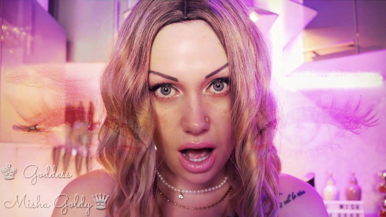 Goddess Misha Goldy: Você adora pagar para ser dito para cheirar e masturbar!...
