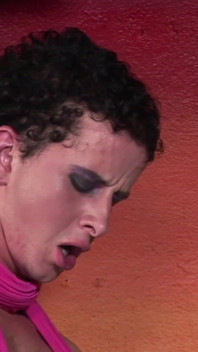 Dyk, Jansen and Darby spray on each other