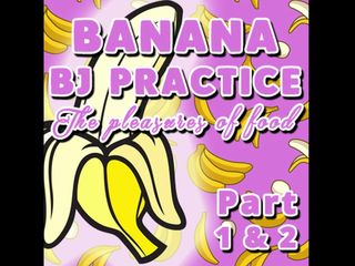 Camp Sissy Boi: Pratica il pompino con la banana parte 1 e 2